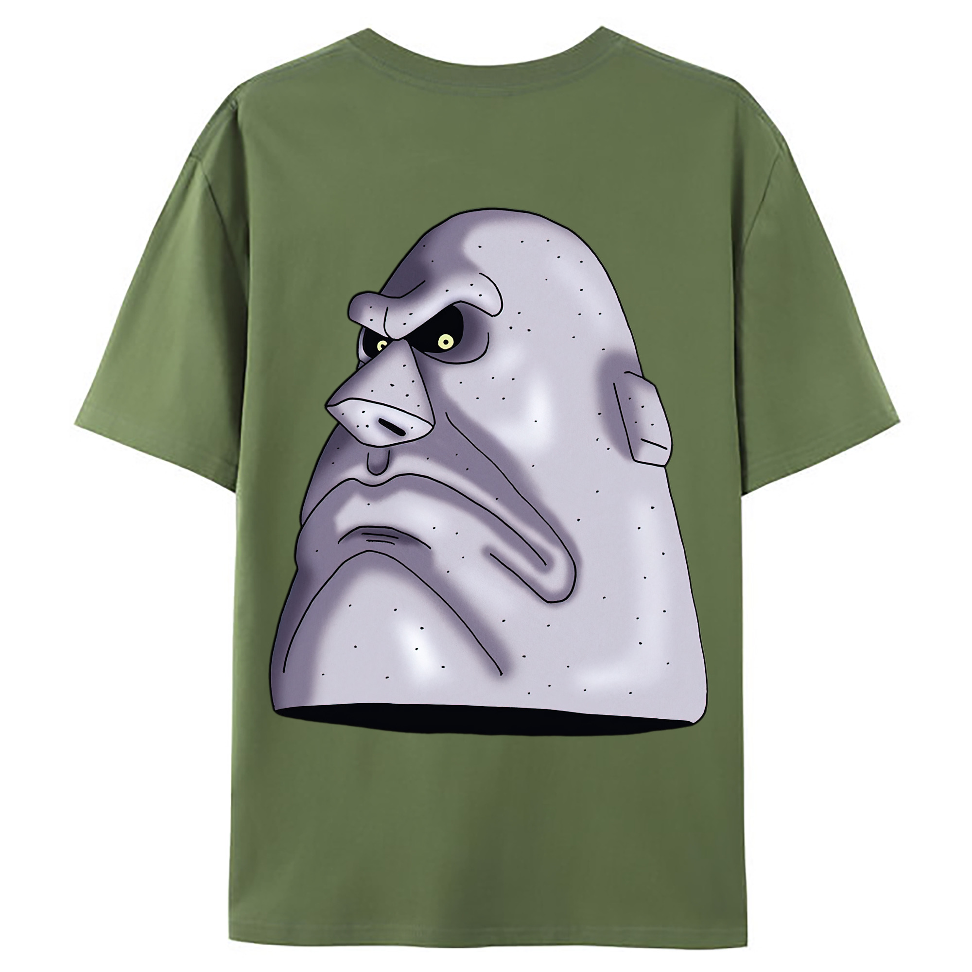 （画像用） ドラゴンクエスト Doragon Kuesuto Dragon Quest 綿100％ メンズ半袖Tシャツ（バックプリント） 通気性